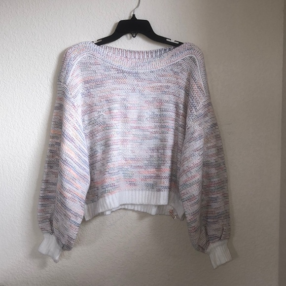 BB DAKOTA BY STEVE MADDEN Speckle Edition Sweater in Multi size SMALL - Picture 3 of 9